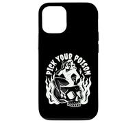 Pick Your Poison Pin Up Devil Woman Traditional Tattoo Flash Case for iPhone 12/12 Pro