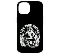 Pick Your Poison Pin Up Devil Woman Traditional Tattoo Flash Case for iPhone 14