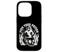 Pick Your Poison Pin Up Devil Woman Traditional Tattoo Flash Case for iPhone 14 Pro