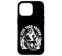 Pick Your Poison Pin Up Devil Woman Traditional Tattoo Flash Case for iPhone 16 Pro