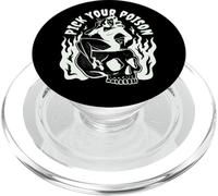 Pick Your Poison Pin Up Devil Woman Traditional Tattoo Flash PopSockets PopGrip for MagSafe