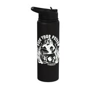 Pick Your Poison Pin Up Devil Woman Traditional Tattoo Flash Stainless Steel Insulated Water Bottle
