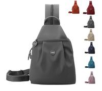 Pickelect Waterproof 2-Way Commuter Bag.Women Men, Oxford Large Capacity Convertible Shoulder Bag, Travel Bags (Base Gray)