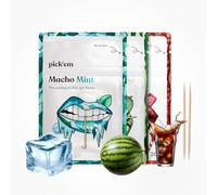 pick'em Icy Fresh Flavoured Toothpicks 3-Pack, Cola Mint Watermelon