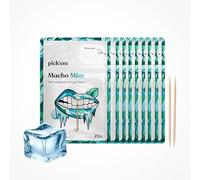 pick'em Mint Flavoured Toothpicks, 9-Pack Value, 180 Wooden
