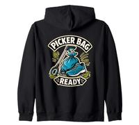 PICKER BAG READY Litter Grabber Walk Zip Hoodie