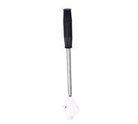 Picker Stainless Steel Telescopic Ball Retriever with Automatic Locking Device for Pond and Boundary Use, 2 Colors (White)