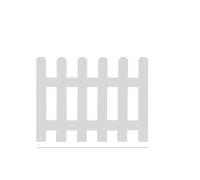Picket Fence Cutout Unfinished Wood Home and Garden Decor Country Decor Farm House Freestanding Fencing Borders Garden Fence(Wei,50 * 20cm)
