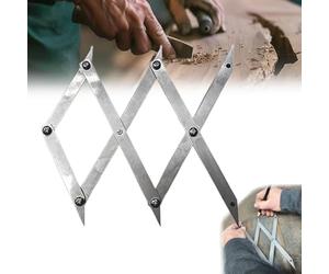 picket Master Pro 3 Point,Carpenter Center Search Tools,3-point Picket Master The - Center Finding Tool,picket Master Pro 3 Point Center Finder Precise Measurements.3,stainless Steel Center Finding