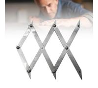 Picket Master Pro 3 Point Center Finder for Precise Measurements, 3-Point Center Locator, Equidistant Measuring Tool, Woodworking Point Center Finder Marking Tool for Welding and Woodworking (1Pcs)