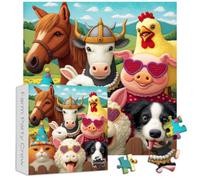 PICKFORU Farm Animals Puzzles for Adults 1000 Pieces