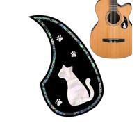 Pickguard for Acoustic Guitar, Guitar Pickguard | String Instrument Guard Replacement | High Strength Acoustic Guitar Pickguard Stickers for Instrument Maintenance