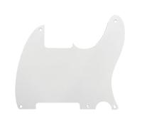 Pickguard for Esquire White 1-ply (5 Holes) Allparts PG-0567-025