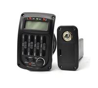 Pickguard Guitar Part 4 Band EQ With Phase And LCD Chromatic Tuner Acoustic Guitar Piezo Pickups
