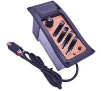 Pickguard Guitar Part A Set Of Acoustic Guitar Pickups 4-band EQ Guitar Accessories(Brown)