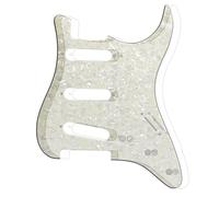 Pickguard Guitar Part Suitable For ST SQ SSS Electric Guitar Pickguard Panel Three-single Front Cover(Pearl C)