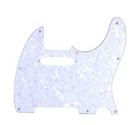 Pickguard Guitar Part Suitable For TL Single-hole Electric Guitar Pickguard Colored Front Cover Left-handed/right-handed(Pearl A)