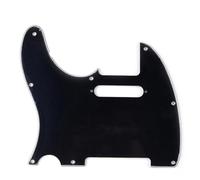 Pickguard Guitar Part Suitable For TL Single-hole Electric Guitar Pickguard Colored Front Cover Left-handed/right-handed(Bk L)