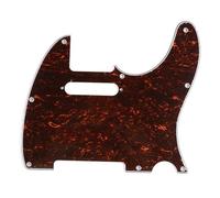 Pickguard Guitar Part Suitable For TL Single-hole Electric Guitar Pickguard Colored Front Cover Left-handed/right-handed(Tortoise A)