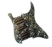 Pickguard Pickup Electric Guitar Pickup Accessories Double Single Double Panel Pickup HSH SSH Single Single Double For ST Electric Guitar(Retro Green HSH)