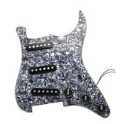 Pickguard Pickup Guitar Accessories For Electric Guitars Pickguard Pickups And Back Shroud Set For FD ST Electric Guitar(Black Pearl X1Pcs)