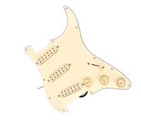 Pickguard Pickup HHH 3 Dual Coil Pickups Replacement Prewired 3ply 11 Holes Pickguard wVolume & Control Knobs for Fender ST Guitar Parts