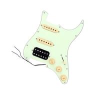 Pickguard Pickup Pickups Humbucker Mint Green Single SSH Loaded Prewired Guitar Pickguard Set for Electric Guitar