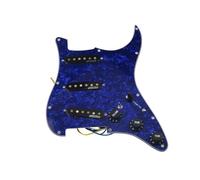 Pickguard Pickups 7 Voices Prewired Pickguard Harness Guitar Pickup WVS 60's Alnico5 SSS Single Coil Pickup(R)