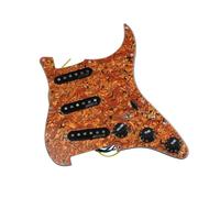 Pickguard Pickups 7 Voices Prewired Pickguard Harness Guitar Pickup WVS 60's Alnico5 SSS Single Coil Pickup(A)
