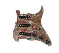 Pickguard Pickups 7 Voices Prewired Pickguard Harness Guitar Pickup WVS 60's Alnico5 SSS Single Coil Pickup(N)