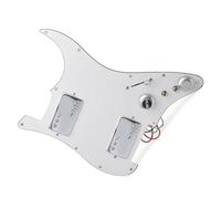 Pickguard Pickups Brass HH Cover Two Humbucker Coil Spliting Pickguard Electric Guitar Pickguard Pickup