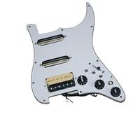 Pickguard Pickups Set for Guitar Circuit Guard Board Multi-speed 3-cut Single 20 Tone Colors Single Single And Double Zebra Pickup Circuit Guard Board