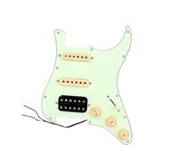 Pickguard Pickups Set for Guitar Single SSH Loaded Prewired Guitar Pickguard Humbucker Pickups Set For Electric Guitar Green