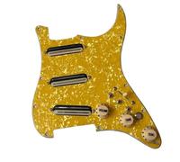 Pickguard Pickups SSS Humbucker Pickguard Double Track Pickups Silent Converter Wiring Harness For St Guitar Combinations Guitar Parts
