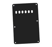 Pickguard Tremolo Cavity Cover Backplate for Electric Guitar Accessory Black