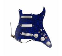 Pickguard White Pickup Dual Hot Rail Humbucker Pickup Versatility Pre-wired Pickguard For Guitars pickguard pickup