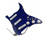 Pickguard White Pickup Dual Hot Rail Humbucker Pickup Versatility Pre-wired Pickguard For Guitars pickguard pickup