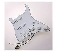 Pickguard with Pickups 1 Set Alnico5 7-Way Type Fully Loaded Pickguard Pickups Single Coil SSH Pickups (Color : 02)