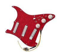 Pickguard with Pickups Loaded SSS Pickguard Pickups Set Multifunction Converter Mini Humbucker Pickups Suitable For For ST Guitar (Color : 11)