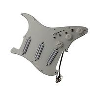 Pickguard with Pickups Loaded SSS Pickguard Pickups Set Multifunction Converter Mini Humbucker Pickups Suitable For For ST Guitar (Color : 13)