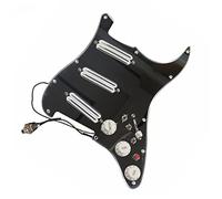 Pickguard with Pickups Pre-Wired Pickguard Pickup Dual Hot Rail Humbucker Pickup Mini Single Cut Functional Harness
