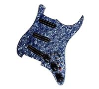 Pickguard with Pickups Prewired SSS Pickguard Multifunction Dual Hot Rail High Output Pickups 4 Single Cut Converter Set