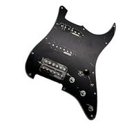 Pickguard with Pickups SSH Upgrade Prewired Guitar Pickguard Set Multifunction Black Alnico 5 Pickups 7 Way For For FD Guitar