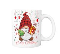 Pickhut Christmas Gonk Gnome Hot Chocolate Mug, Movie Cup, Secret Santa, Stocking Filler, Gonk Lover Gifts for Birthday, Xmas Eve Box (Male Gonk)