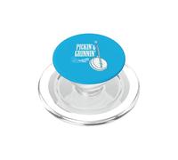 Pickin' & Grinnin' Design Banjo Playing Design PopSockets PopGrip for MagSafe