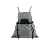 Picking Apron, Outdoor Harvesting Large Pocket Apron, Gardening Quick Release Storage Backpack Tool Apron for Fruit Vegetable Picking(Gray)