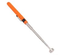 Picking Orange） Pickup Gadget Stainless Steel Extendable Magnet for Rod Retrieving Telescopic Up Screws Nails Plus Small Metal Objects in Hard to Reach Areas（8Lb Magnetic