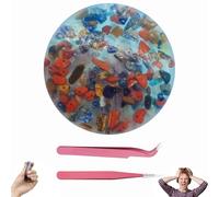 Picking Pad, Picky Pad Kit, Picky Pad, Skin Picky Pad with Tweezers, Picky Party Pad Fidget Toys, Stress & Anxiety Relief Sensory Toys, Fidget Toys for Skin Pickers, Easy to Carry