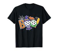 Pickle Ball Boo Creepy Halloween Pumpkin Pickle Ball Lover T-Shirt