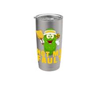 Pickle Ball Not My Fault Stainless Steel Insulated Tumbler